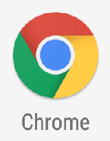 Google Chrome（グーグルクローム）のアプリアイコン
