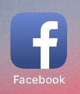 Facebook（フェイスブック、フェースブック）アプリのアイコン