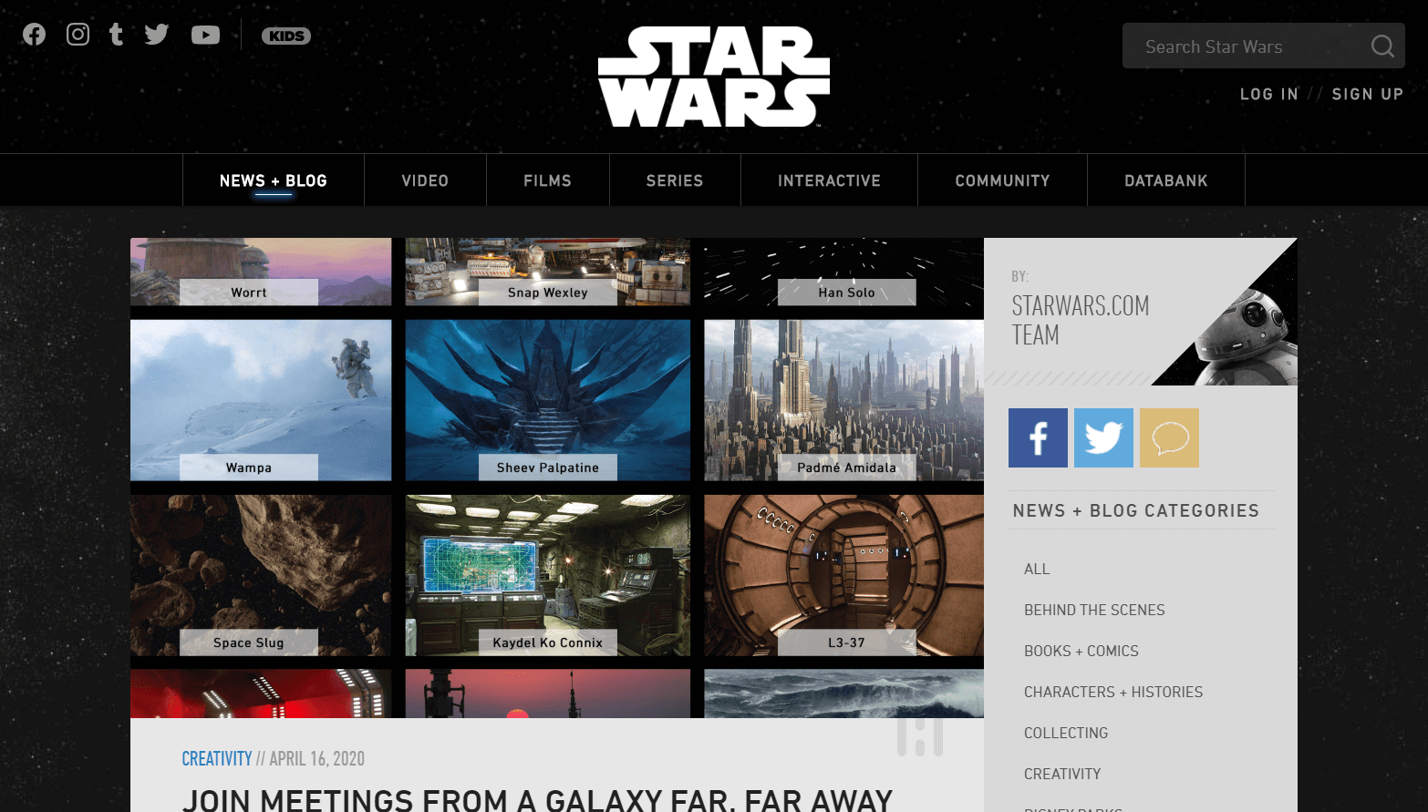 Star Wars Backgrounds for Video Calls & Meetings | StarWars.com