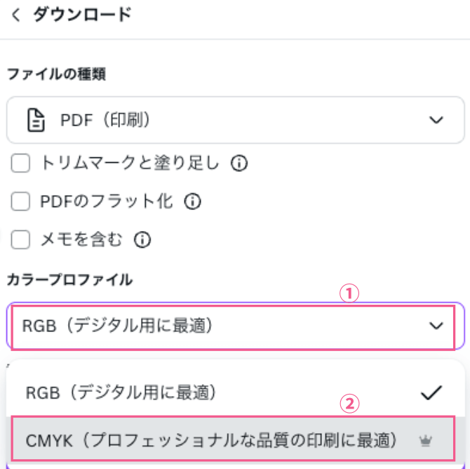 Canva（キャンバ）のデータを余白なしで印刷する方法