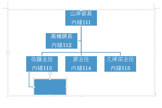 Wordで作成した組織図に後から図形を追加する方法 できるネット