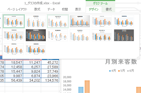 Excelで作成したグラフのデザインを変更する方法 できるネット