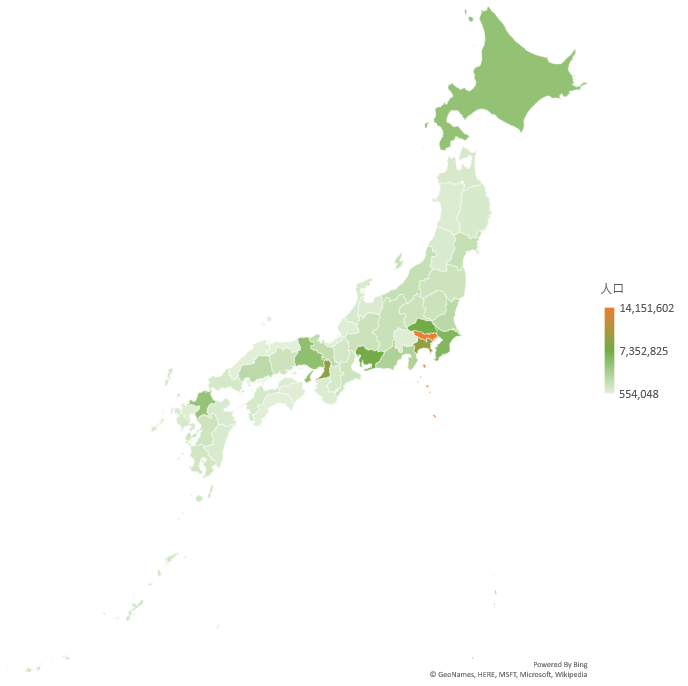 エクセル時短】日本地図を都道府県別にデータで色分け！「塗り分けマップ」の作り方 | できるネット