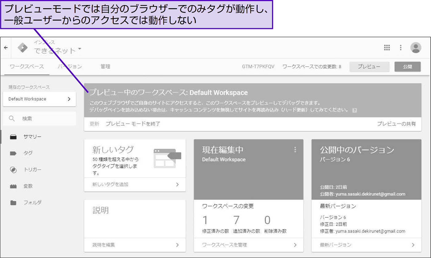 Googleタグマネージャの設定が反映されない原因を知る できる逆引き Googleアナリティクス 増補改訂2版 Web解析の現場で使える実践ワザ 260 できるネット