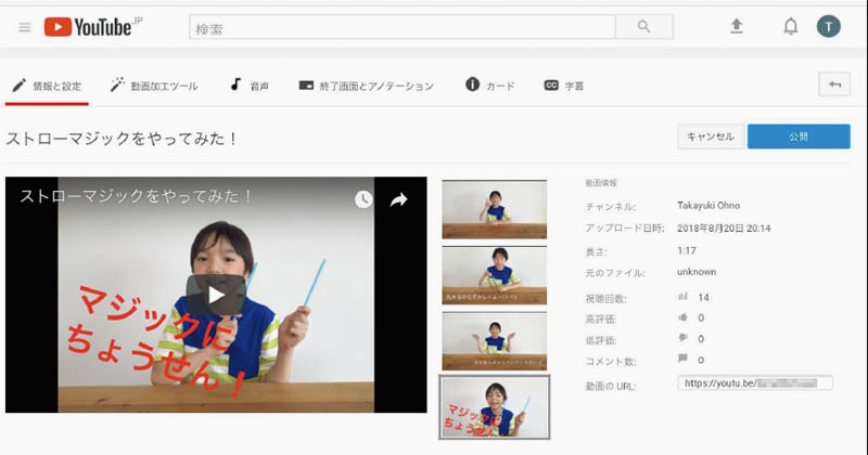 ユーチューバー入門 Youtubeにアップロードした動画を公開するには できるネット